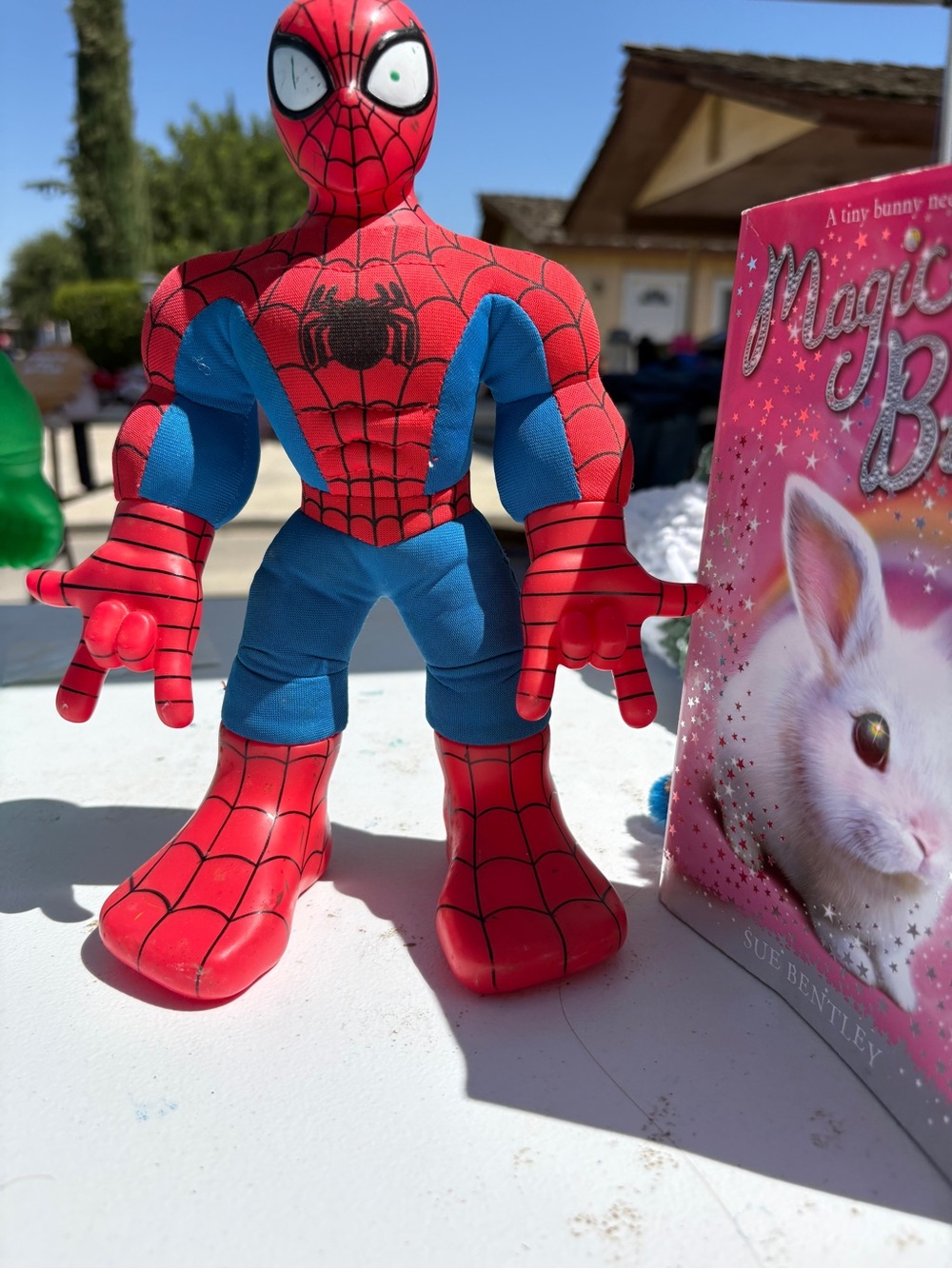 Red & Blue Spider-Man Plush Toy